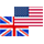 Ultima Markets GBP / USD Trading Flag Symbol